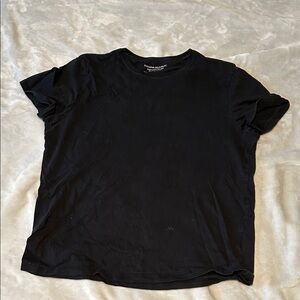Banana Republic Jet Black Short Sleeve Tee